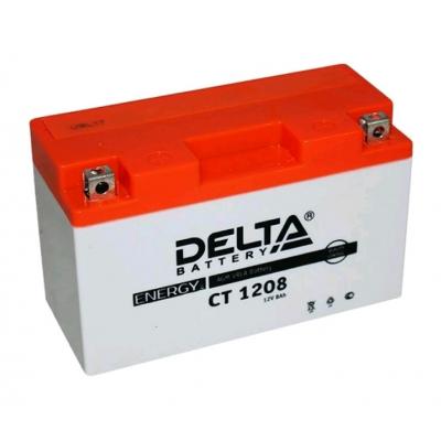 Аккумулятор для ИБП Delta Battery CT, 95х66х150 мм (ВхШхГ),  необслуживаемый свинцово-кислотный,  12V/8 Ач, (CT 1208)