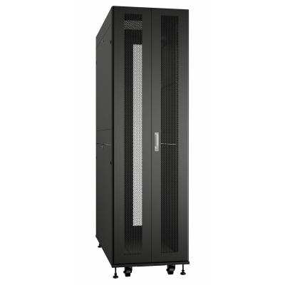 Шкаф серверный напольный Cabeus, IP20, 42U, 2055х600х1200 мм (ВхШхГ), дверь: двойная распашная, перфорация, боковая панель: сплошная съемная, разборны