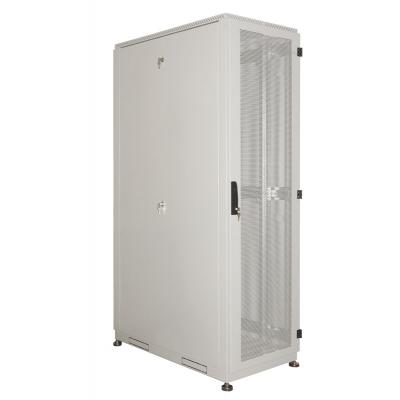 Шкаф серверный напольный ЦМО ШТК-С, 42U, 2020х600х1200 мм (ВхШхГ), дверь: перфорация, цвет: серый