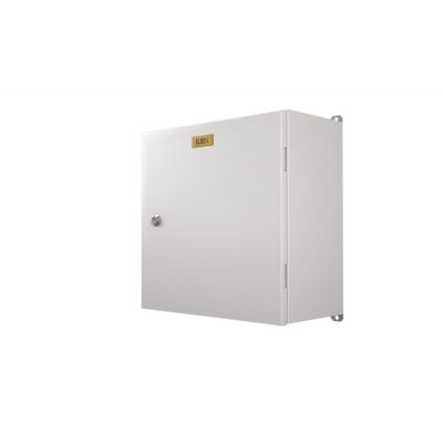 Шкаф электротехнический настенный Elbox EMW, IP66, 400х300х210 мм (ВхШхГ), дверь: металл, металл, цвет: серый