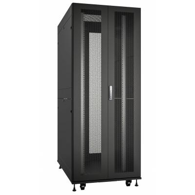 Шкаф серверный напольный Cabeus, IP20, 42U, 2055х800х1200 мм (ВхШхГ), дверь: двойная распашная, перфорация, боковая панель: сплошная съемная, разборны